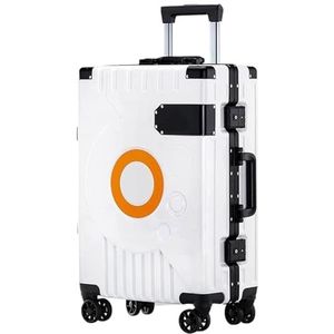 Reiskoffer Handbagagekoffer Bagage Harde Bagage Met TSA-slot Spinner Aluminium Frame Trolleykoffer Universeel Wiel Handbagage Trolleykoffer (Color : E, Size : 20 inch)