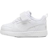 PUMA Rebound v6 Lo sneakers, Grijs/Wit, Maat 19