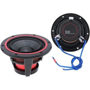 Tweeter auto Tweeters voor auto 2 stuks 80W 4Ohm 2,5 inch geschikt voor Kevlar conus midrange auto luidspreker tweeters luidspreker