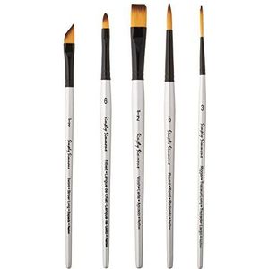 Robert Simmons Simple Simmons Value Definieer Pure Lente Aquarel Borstel Set van 5