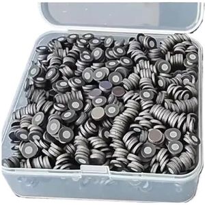 3D-scanmarkeringen/stippen/stickers, magnetische, hoogreflecterende markeringspunten for handheld scanners, doelpositioneringspunten voor ondersteunde positionering, kalibratie(100pcs 3mmx6mm)