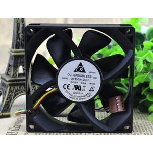 LMNCBVYA High-Performance 12V 90mm Cooling Fan AFB0912DH - 2.5A, 90x90x25mm, Ideal for PC and Electronics Cooling