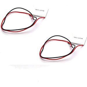 DollaTek 2st TEC1-12704 40x40MM Thermo-elektrische koeler Peltier-koelplaat