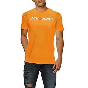 Jack & Jones T-shirt voor heren, geel (Dark Cheddar), L