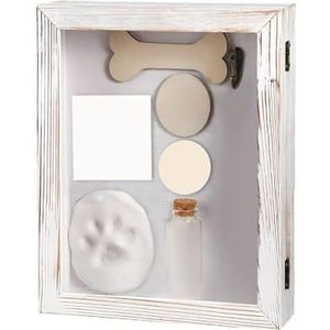 HH Fotolijst Staand Hond Zwart/Zilver - Dog/ 10213 HH Fotolijst Staand Hond Zwart/Zilver - Dog/ 10213