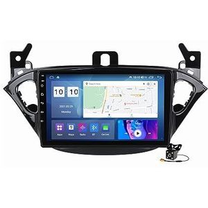 Android 14 Auto Stereo Radio voor O-pel Corsa 2014-2019 GPS Navigatie 9In Touchscreen Mediaspeler Video-ontvanger Ondersteuning Wifi 4G DSP Carplay,M100s