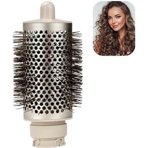 Grote ronde borstelopzetstuk, compatibel met Shark FlexStyle HD440-haardrogers, bereikt volumineuze stijlen en gladde uitbarstingen