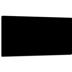 TMK Afdekplaat van 90 x 52 cm, 1 stuk, keramische kookplaatafdekking inductiekookplaat, bescherming tegen spatbescherming, glasplaat, decoratieve snijplank, zwart