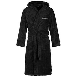 Di Vadini Florence Badjas voor heren, uniseks, met capuchon, ochtendjas, pluizig, nachtkleding van luxe microvezel, Öko-Tex Standard 100, Kimono met kleur en maten naar keuze XXS - 5XL