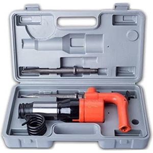 Luchthamerset, Elektrische sloophamer, schokabsorberende luchtschop Pneumatische sterke slagschop Nivelleergereedschap Ontroestende pneumatische lasslakkenschop Air Pick Pneumatisch gereedschap(C4)