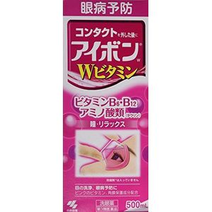 Japanse populaire ooggeneeskunde Eyebon W Vitamine 500 ml