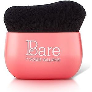 Bare by Vogue Bruiningsborstel - Ultra-zachte borstelharen voor een gladde, gelijkmatige toepassing - Zelfbruinende borstel voor gezicht en lichaam - Perfect voor reizen en onderweg gebruik