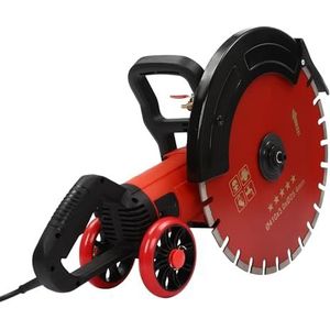 Elektrische kettingzaag met waterpomp en 2 kettingen/2 kettinggeleiders, elektrische wandsnijder voor graniet/beton/marmer, industriële betonsnijapparatuur, 48 cm Elektrische kettingzaag met waterpomp en 2 kettingen/2 kettinggeleiders, elektrische wandsnijder voor graniet/beton/marmer, industriële betonsnijapparatuur, 48 cm