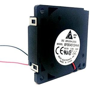 2 stks origineel for Delta BFB04512HHA 4,5 cm 4 4 5 mm ventilator 45x45x10mm 4510 Turbofan -ventilator 1 2V 0.26A for de beste optie
