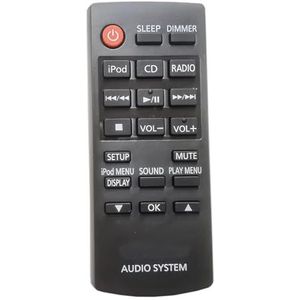 New Original N2QAYC000058 Remote control For Panasonic Audio System For SC-HC27 SC-HC38 SC-HC58