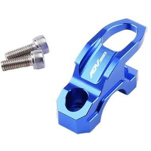 Voor HON&DA ADV350 ADV 350 2020 2021 2022 Motorhaakhanger Gemodificeerde Hoofdremcilindertas Helmhouder Klembeugel Duurzame Haak(Blauw)