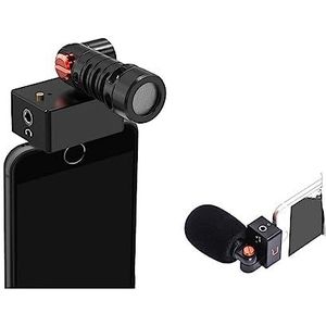 Geluidskaartset, Smartphone-microfoon, CVM-VS09MI Cardioïde condensator videomicrofoon met mute-knop