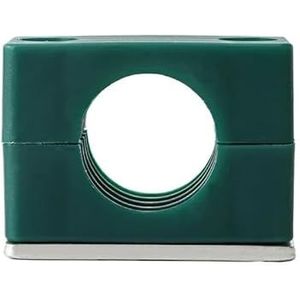 Assortiment van 5 stuks buisklemmen en bevestigingsmaterialen for buizen, geschroefde kunststof clips for diameters 6-35 mm, uitgebreide set for loodgieterswerk leidingen(10mm Diameter Pipe)