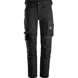 Snickers Workwear AllroundWork, 6341, slim fit, werkbroek met praktische zakken, zwart, 48 NL