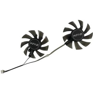 2 stuks/set videokoeler grafische kaartventilator T128015DU voor Kllisre GTX 1660 GTX1660 Super 6 GB