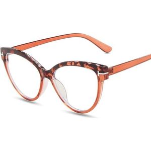 Nepbrillen, Brilmonturen Blauw Licht Lenzen Multicolor(Leopard)