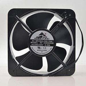 LMNCBVYA - 20060 Metal Frame Cabinet Fan for Solutions High-Performance 20cm Axial Fan AV-A20060HB