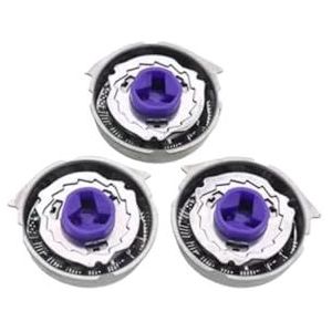 Vervangende koppen voor scheerapparaten HQ8, AT750 en AT890, compatibel met AT751, AT891, HQ7100, HQ7120, HQ7140, HQ7160, HQ8170 en HQ9090, eenvoudige installatie, 3 stuks