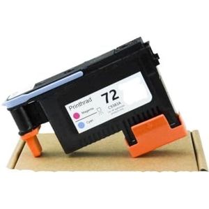 LQNXAVUD 72 Printkop C9380A C9383A C9384A Compatibel met Designjet T1100 T1120 T1200 T1300 T610 T770 T790 T795 Printers Vervanging Printkop (1PC - M en C)