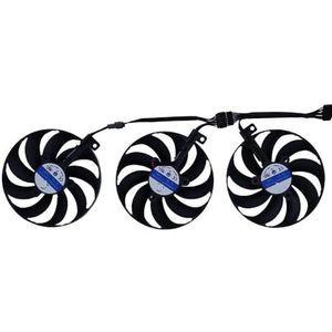 3 stuks/set, CF9010U12S, VGA-koeler, grafische kaartventilator voor ASUS, TUF, gaming, RTX 3070Ti V2 OC, ROG, STRIX, 3060 12G