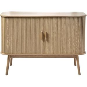 Buffet Houtdecor 2 Schuifdeuren - Vintage - L110cm
