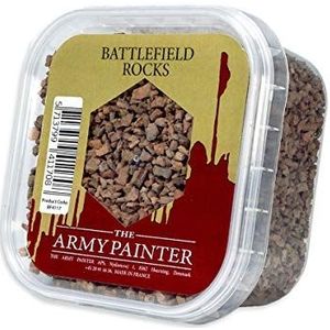 The Army Painter Basing Battlefield Rocks, imiteert kleinere rotsen of stenen, primer, voor een realistische look