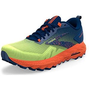 Brooks Cascadia 17 Sneaker voor heren, Scherpe Groene Marine Voetzoeker, 46 EU