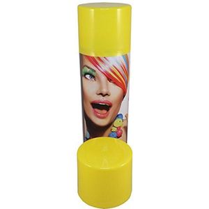 G&M Color haarspray 250 ml | (€15,96 / l) | 7 kleuren | haarkleuren carnaval carnaval Halloween gekleurd (geel)