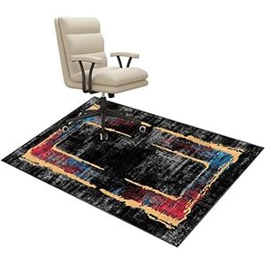 ENHS Tapijt vloer stoel mat, bureaustoel tapijtbeschermer, thuiskantoor vloerbeschermer, geen vast wiel, zware stoel vloermat, antislip tapijt en harde vloerbeschermer voor thuis en op kantoor