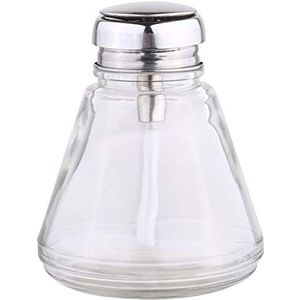 Duw pompdispenserfles Nagellakverwijderaar Vloeibare fles for lip-oogmake-up verwijderaar 220 ml