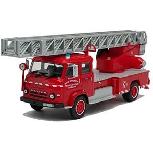 Miniatuur auto Voor Savem S7 Renault Savim Brandweerwagen Vrachtwagen Ladder Legering Model Metalen Speelgoed Auto 1:43