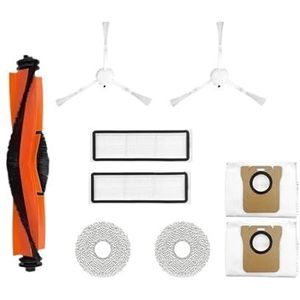 Compatibel met Xiaomi Robot Vacuum X10+/X20+/X20 Plus Reserveonderdelen Accessoires Hoofdborstel Dweildoek Stofzak Filter(8)