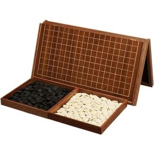 Go Bordspel, Go Game Set, enkele convexe speciale kwaliteit Yunzi-stenen en twee go-stukken lade geschikt for go-liefhebbers, cadeaus for heren (kleur: B1) (kleur: A1) (Color : B2)