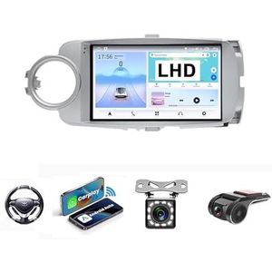 Android 13 Multimedia Stereo Video Speler Voor Toyota Yaris 2012-2017 Ondersteunt Car-play Android Auto/Bluetooth/FM AM RDS DAB+ Radio/Stuurbediening(NF-1 4Core 1+32G)