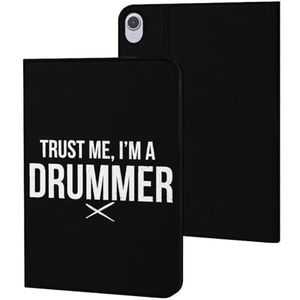 Trust Me, I'm A Drummer Case Compatibel Voor ipad Mini6 (8.3"") Slanke Case Cover Beschermende Tablet Cases Stand Cover