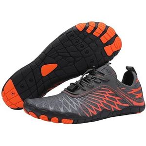 Hike Footwear Barefoot Womens, Hike Barefoot Shoes Women, Hike Shoes, Trail Running Non-Slip Shoes (47,Orange)