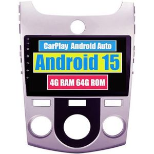 RoverOne Auto Stereo CarPlay Hoofd Unit voor Kia Forte Cerato 2008 2009 2010 2011 2012 2013 Android Auto Touchscreen Sat Navi Bluetooth WiFi Radio Speler