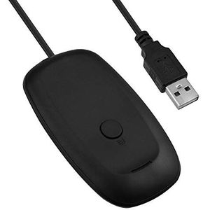 Mcbazel - Draadloze USB 2.0 - Gaming Ontvanger Adapter - Zwart - Ondersteunt tot 4 controllers en headsets