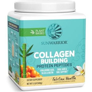 SUNWARRIOR Collagen Building Protein Peptides - Tahitian Vanilla 500 g