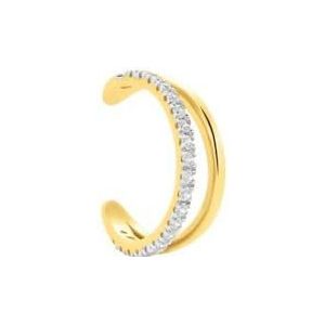 Women's Ear Cuff Earring in 9Kt Yellow Gold Stroili Bon Ton 1429348