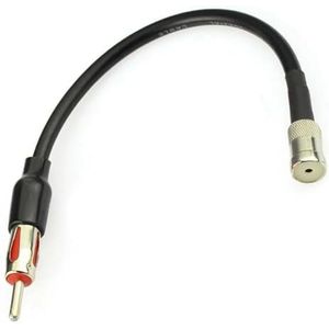 Audio- & videoantennes voor auto Autoradio-antenneadapter ISO naar DIN-kabel voor FM AM-audioconverter voor stereokop voor DAB-exterieuronderdeel Auto-antenne