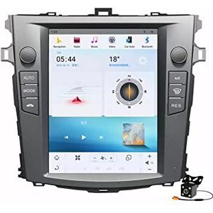 Android 15 Auto Stereo Radio voor Corolla 2006-2013 GPS Navigatie 10.4in Touchscreen MP5 Multimedia Speler Video Ontvanger met WiFi 4G DSP Carplay,8core 4+64gb