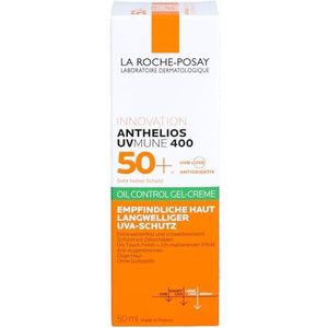 La Roche-Posay Anthelios XL SPF 50+ gelcrème voor anti-glanseffect, 50 ml
