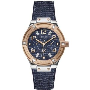 Guess Horloge W0289L1, blauw, Band