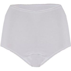 Dames witte incontinentie broek L